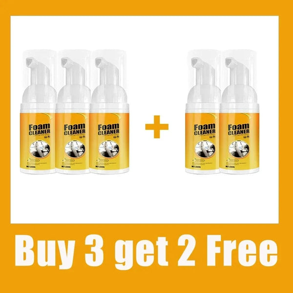 SearchFindOrder 5PCS Multi-Purpose Foam Cleaner