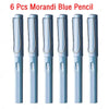 SearchFindOrder 6 morandi blue Magic Flow 6-Piece Infinite Inkless Fountain Pen Set for Art, Sketching, and Kids' Gifts
