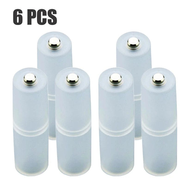 SearchFindOrder 6 PCS AAA To AA Battery Converter