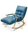 SearchFindOrder 60x96x56cm 9 Nordic Style Comfortable Rocking and Lounge Chair