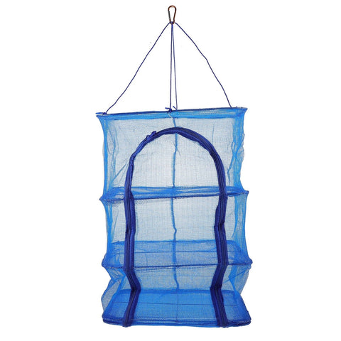 SearchFindOrder 66X40X40cm Flexi Mesh Outdoor Drying Net Multi-Tiered Fishnet Hang 'n' Dry System