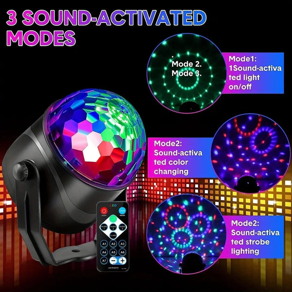 SearchFindOrder 7 Colors Strobe Light Sound