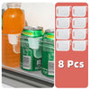 SearchFindOrder 8 Pcs / China 4/20pcs Fridge Organizer Adjustable Plastic Dividers for Kitchen Storage