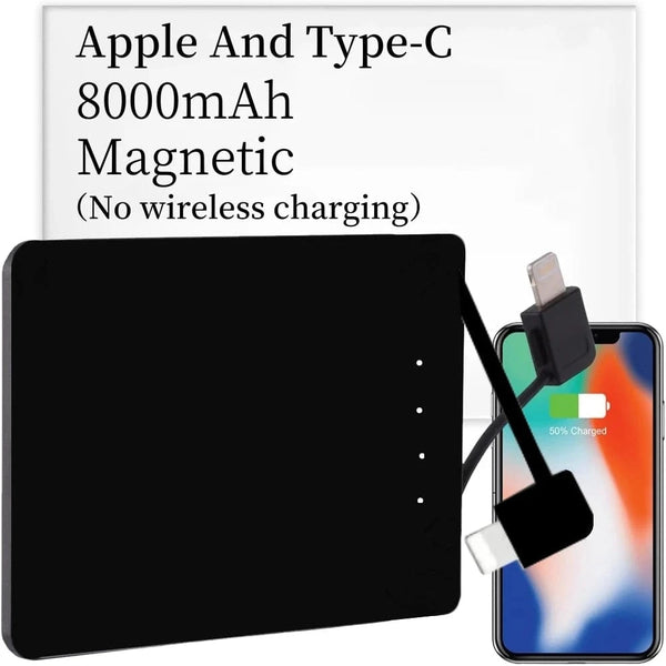 SearchFindOrder 8000mAh Double Line / CHINA Ultra-Thin 8000mAh Power Bank for iPhone