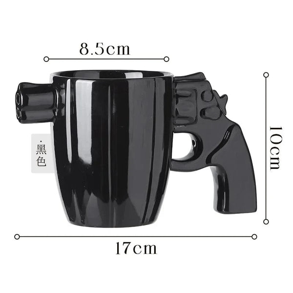 SearchFindOrder A / 301-400ml Creative Revolver Pistol Mug