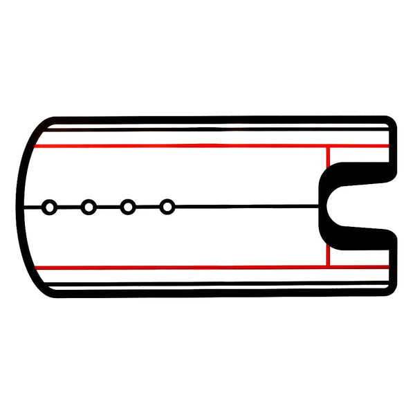 SearchFindOrder A 30X14CM Golf Alignment Training Mirror