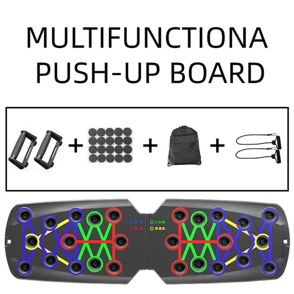 SearchFindOrder A-4 Portable and Multifunctional Push-up Board for Training Chest, Abdomen, Arms, and Back