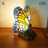SearchFindOrder A LED Table lamp Tiffany Desk decorate Light Butterfly Stained Glass Creativity Art Bedroom Bedside Study Nightstand NIght Light