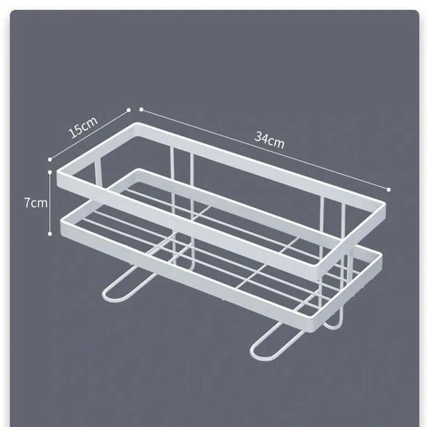 SearchFindOrder Above Toilet Versatile Bathroom Wall Organizer