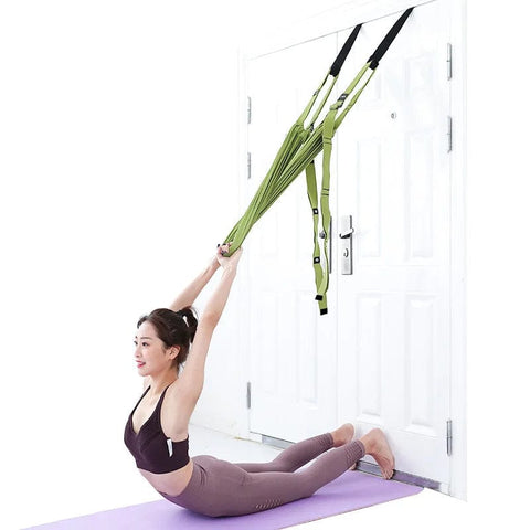 SearchFindOrder Adjustable Anti-Gravity Aerial Yoga Hammock Swing Stretching Strap Gym Training Device