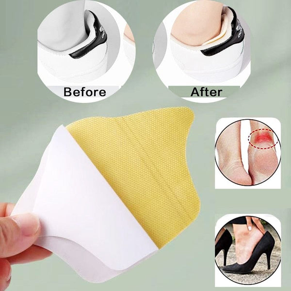 SearchFindOrder Adjustable Sport Shoe Heel Pads for Pain Relief & Protection (6pcs)