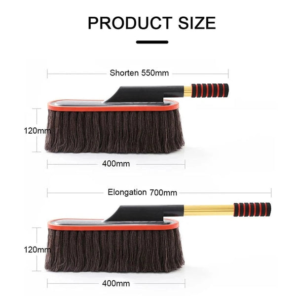 SearchFindOrder Adjustable Telescopic Microfiber Car Duster Mop Brush for Cleaning & Wash Accessories