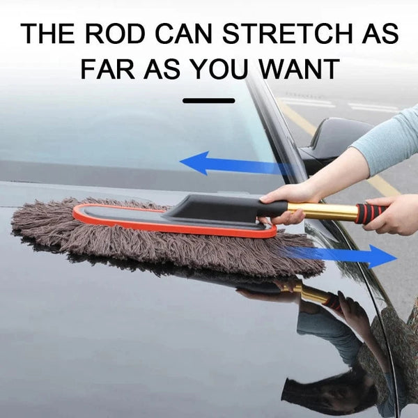 SearchFindOrder Adjustable Telescopic Microfiber Car Duster Mop Brush for Cleaning & Wash Accessories