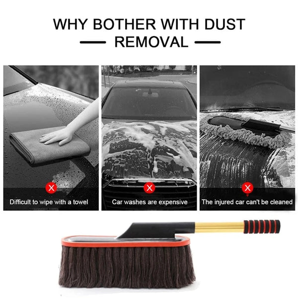 SearchFindOrder Adjustable Telescopic Microfiber Car Duster Mop Brush for Cleaning & Wash Accessories