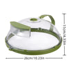 SearchFindOrder AESQ-33Microwave Transparent Adjustable Microwave Vent Cover Lid