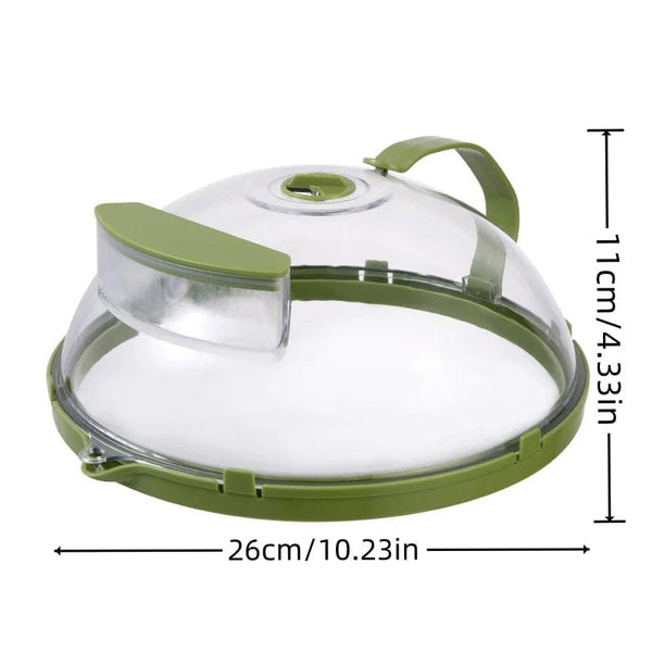 SearchFindOrder AESQ-33Microwave Transparent Adjustable Microwave Vent Cover Lid