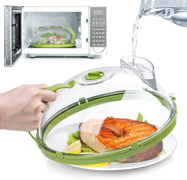 SearchFindOrder AESQ-33Microwave Transparent Adjustable Microwave Vent Cover Lid