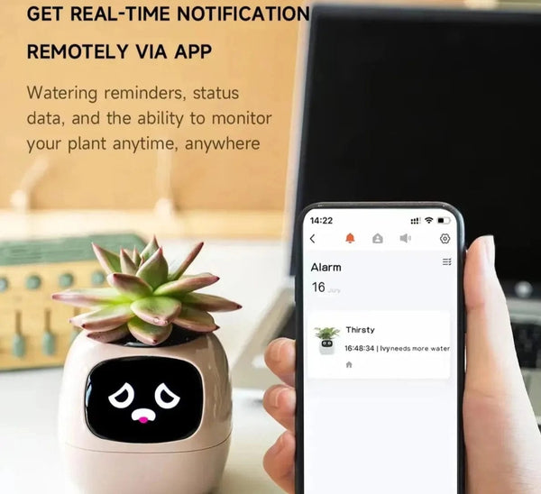 SearchFindOrder AI Plant Pot