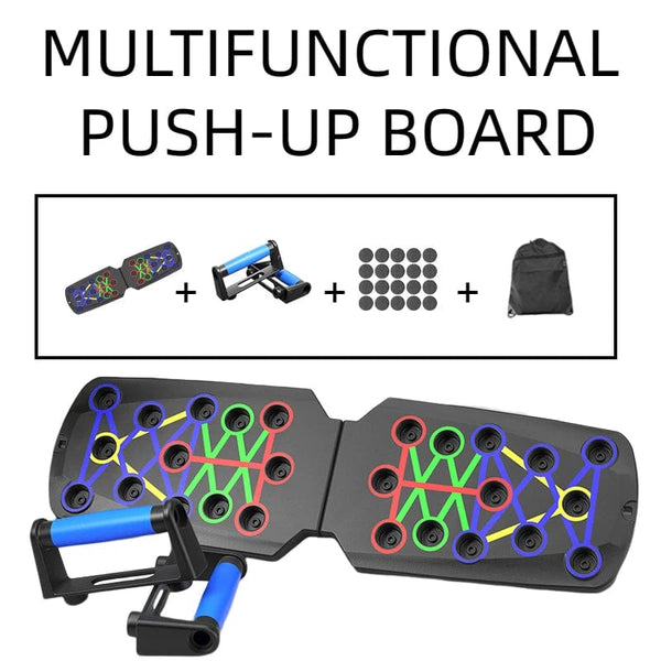 SearchFindOrder B-2 Portable and Multifunctional Push-up Board for Training Chest, Abdomen, Arms, and Back