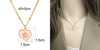 SearchFindOrder B1445 Pink Angel Necklace