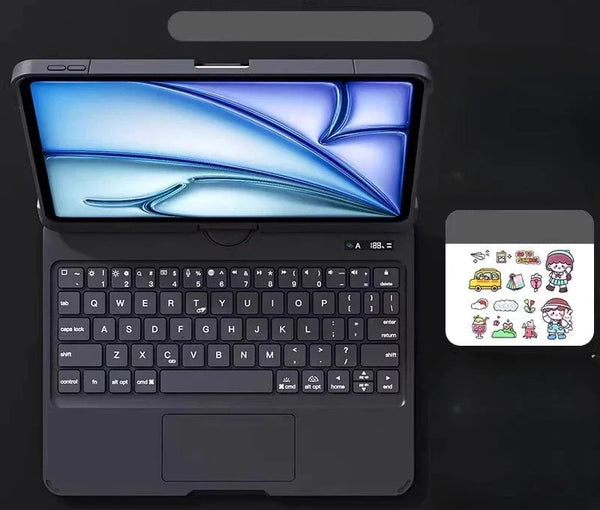 SearchFindOrder Balck / ipad10 10.9inch Transparent iPad Keyboard