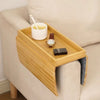 SearchFindOrder Bamboo Bamboo Wood Foldable Sofa Armrest Tray