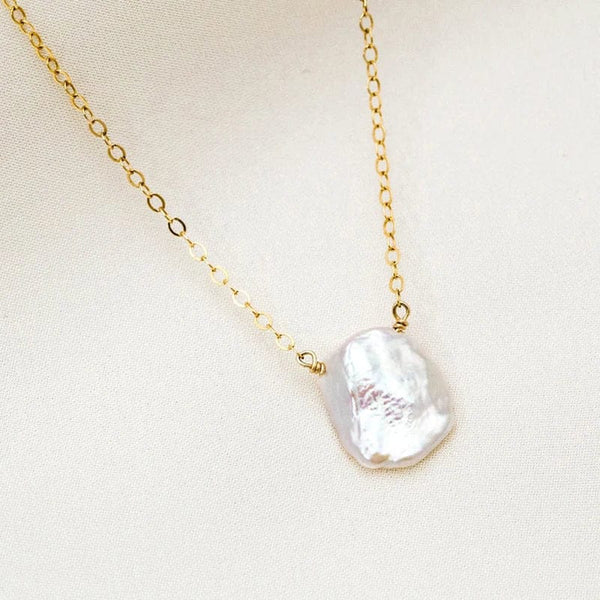 SearchFindOrder Baroque Pearl Necklace