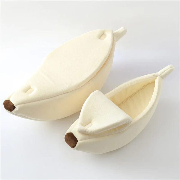 SearchFindOrder Beige 1PC / S 40x15x10cm Banana Cat Bed