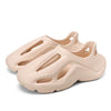 SearchFindOrder Beige F / 36-37(22.5-23cm) Unisex Futuristic Beach Slippers