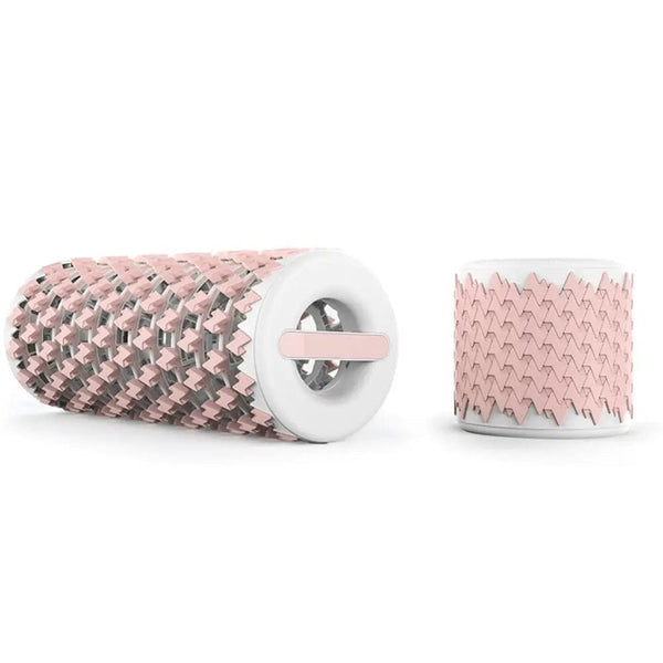 SearchFindOrder Beige Portable Adjustable Yoga Foam Roller