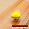 SearchFindOrder Big Yellow Heartfelt Ceramic Cabinet, Drawer and Toilet Knob A Creative Touch for Your Home, Apartment, or Hotel Furniture