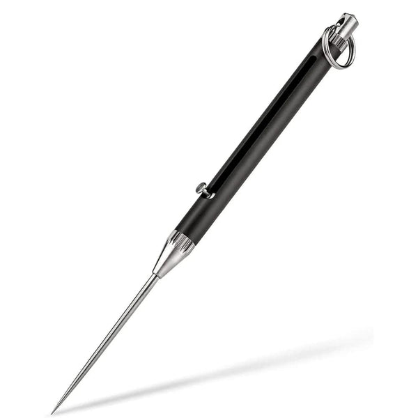 SearchFindOrder Black 1 Titan Pick Portable Titanium EDC Retractable Toothpick
