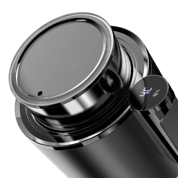 SearchFindOrder Black 2-in-1 Portable Smart Car Cup Cooler & Warmer