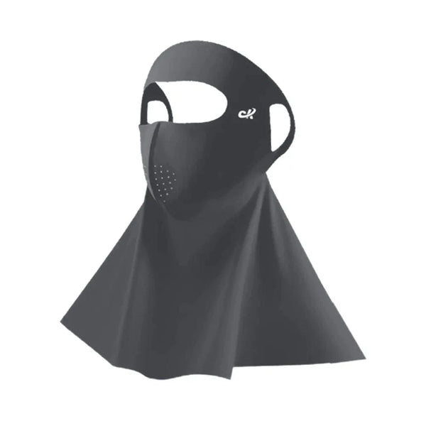 SearchFindOrder Black 4 Silk Sun Protection Mask