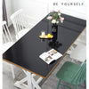 SearchFindOrder Black / 80x120cm / China Crystal Clear GuardPremium Waterproof Frosted Table Cover