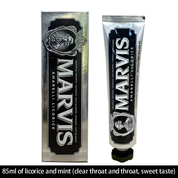 SearchFindOrder Black / 85mL Italy Original Whitening Mint Toothpaste