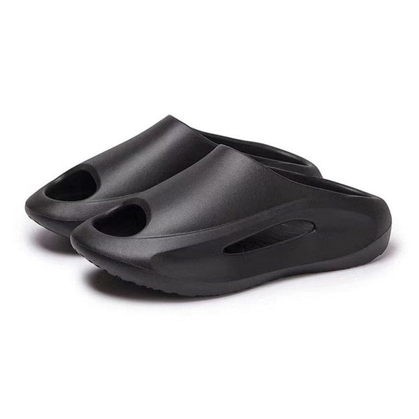SearchFindOrder Black A / 36-37(22.5-23cm) Unisex Futuristic Beach Slippers