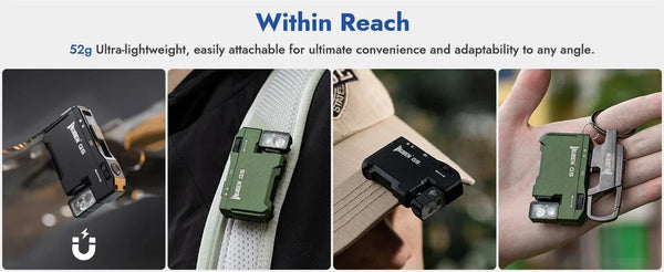 SearchFindOrder Black And Box Mini Portable Pocket Flashlight