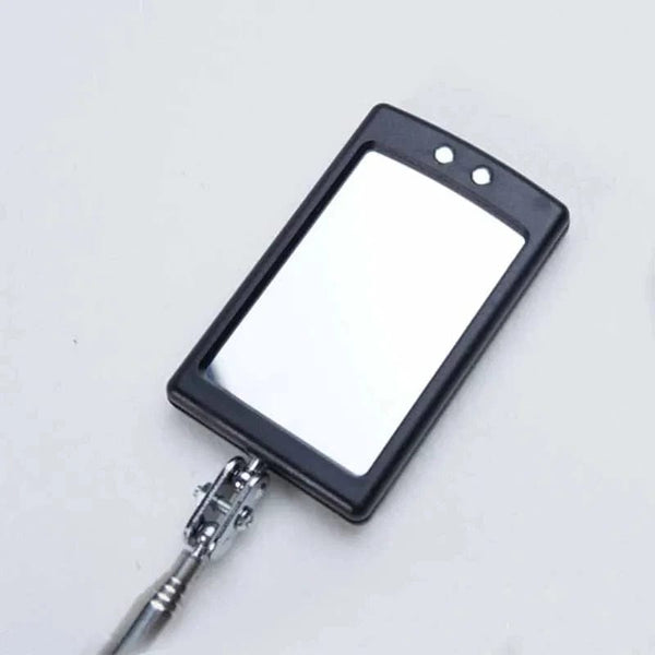 SearchFindOrder Black Car 360° Inspection Mirror with LED Light