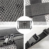 SearchFindOrder Black Car Ceiling Storage Cargo Bag