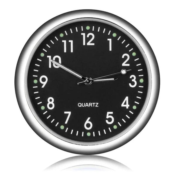 SearchFindOrder Black Car Clock Interior Decor