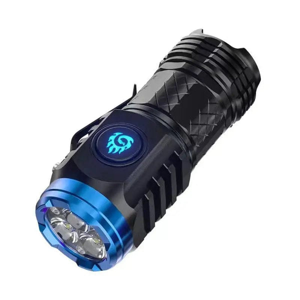 SearchFindOrder Black / CHINA Three-Eyed Powerful EDC Flashlight