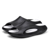SearchFindOrder Black D / 36-37(22.5-23cm) Unisex Futuristic Beach Slippers