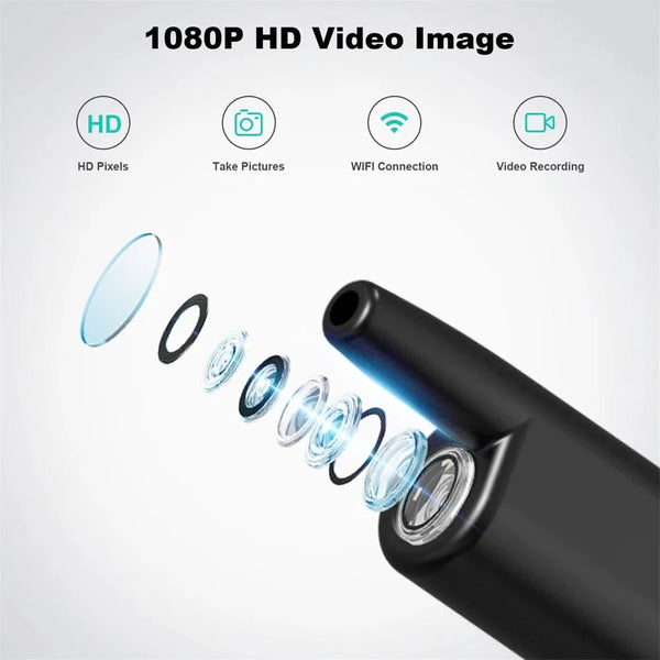 SearchFindOrder Black Electric Ear Wax Removal Kit with Soft Spray Safe and Effective Ear Cleaner with 4 Pressure Settings for Ear Wax Irrigation Tool