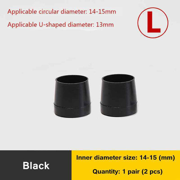 SearchFindOrder Black-L Fashionable and Protective High Heel Covers