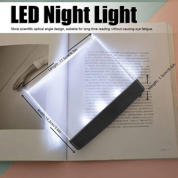 SearchFindOrder Black LED Wireless Book Lamp