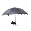 SearchFindOrder Black Mobile Phone Sunshade Umbrella