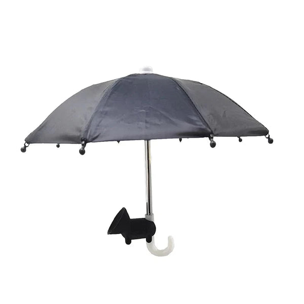 SearchFindOrder Black Mobile Phone Sunshade Umbrella
