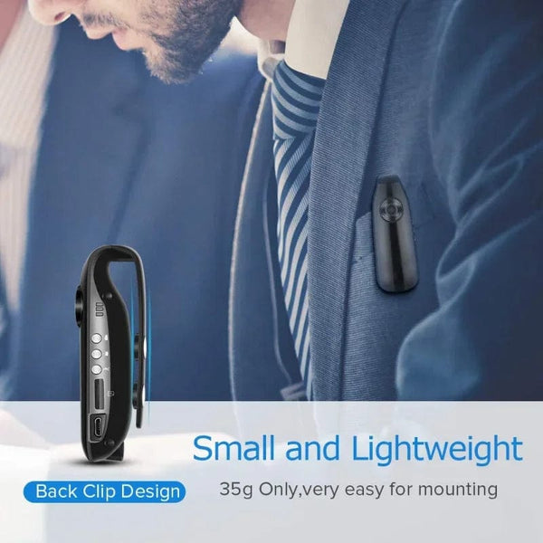 SearchFindOrder Black Stealth View 1080P Compact Body Cam