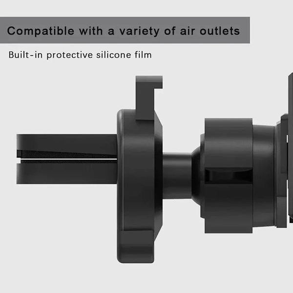 SearchFindOrder Black Superhero Car Phone Mount Air Vent Clip for iPhone